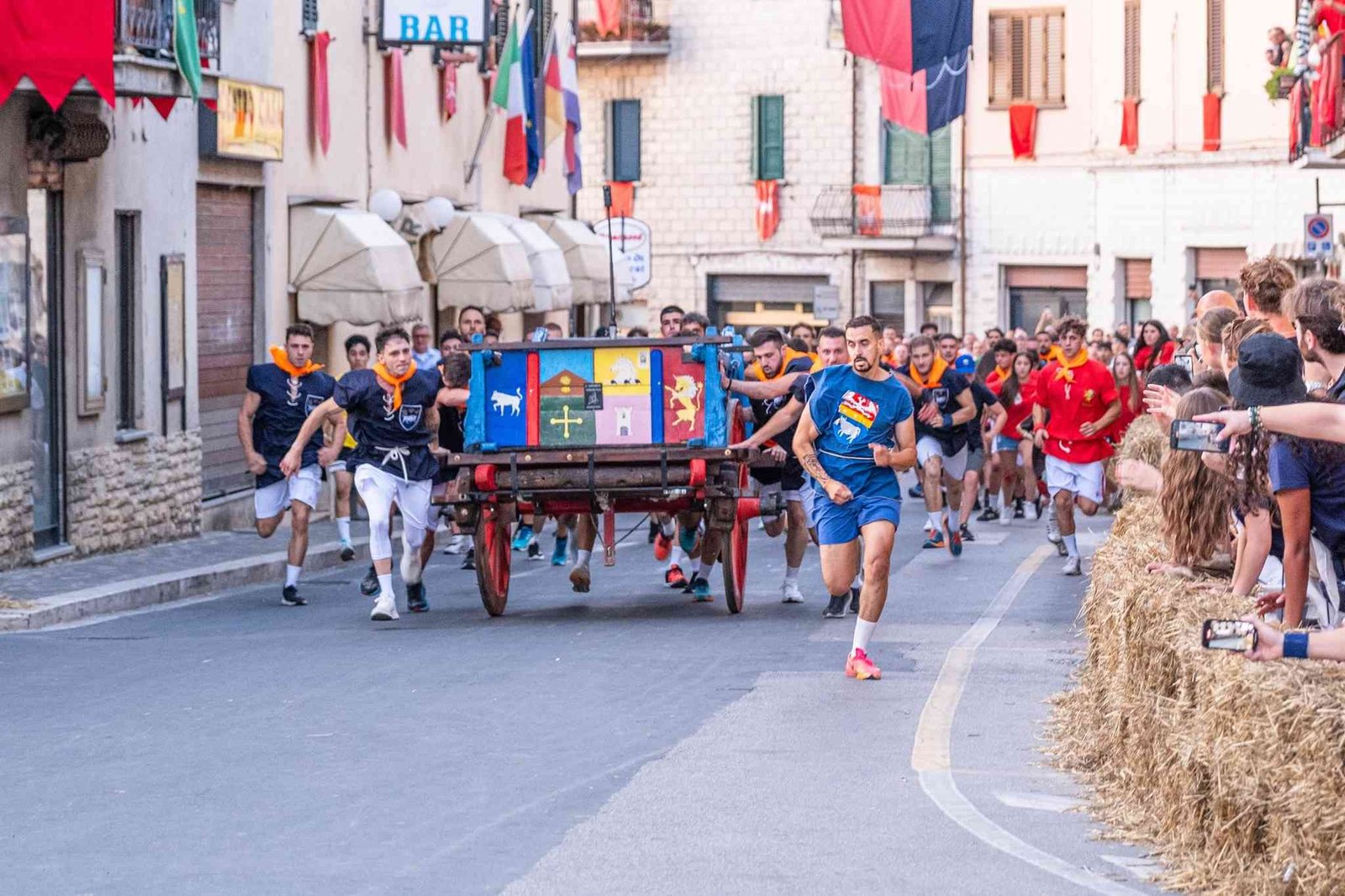 La Corsa del Biroccio al Palio della Mannaja di Pietralunga
