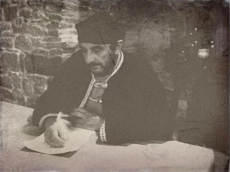 Il Podestà scrive la sentenza — rievocazione storica